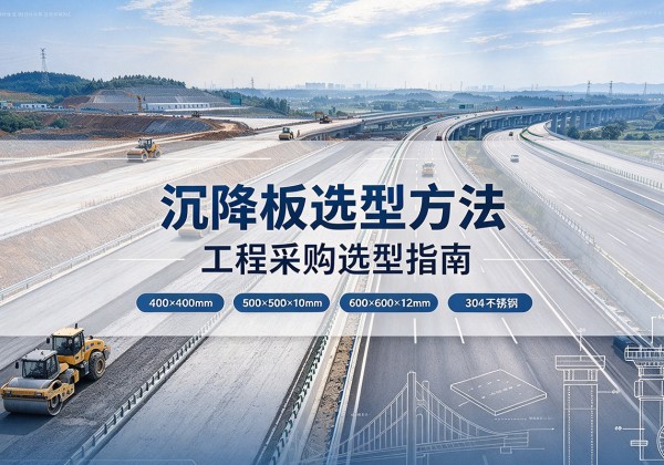 金寨沉降板选择方法