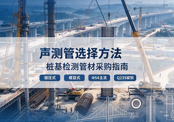 金寨声测管选型标准